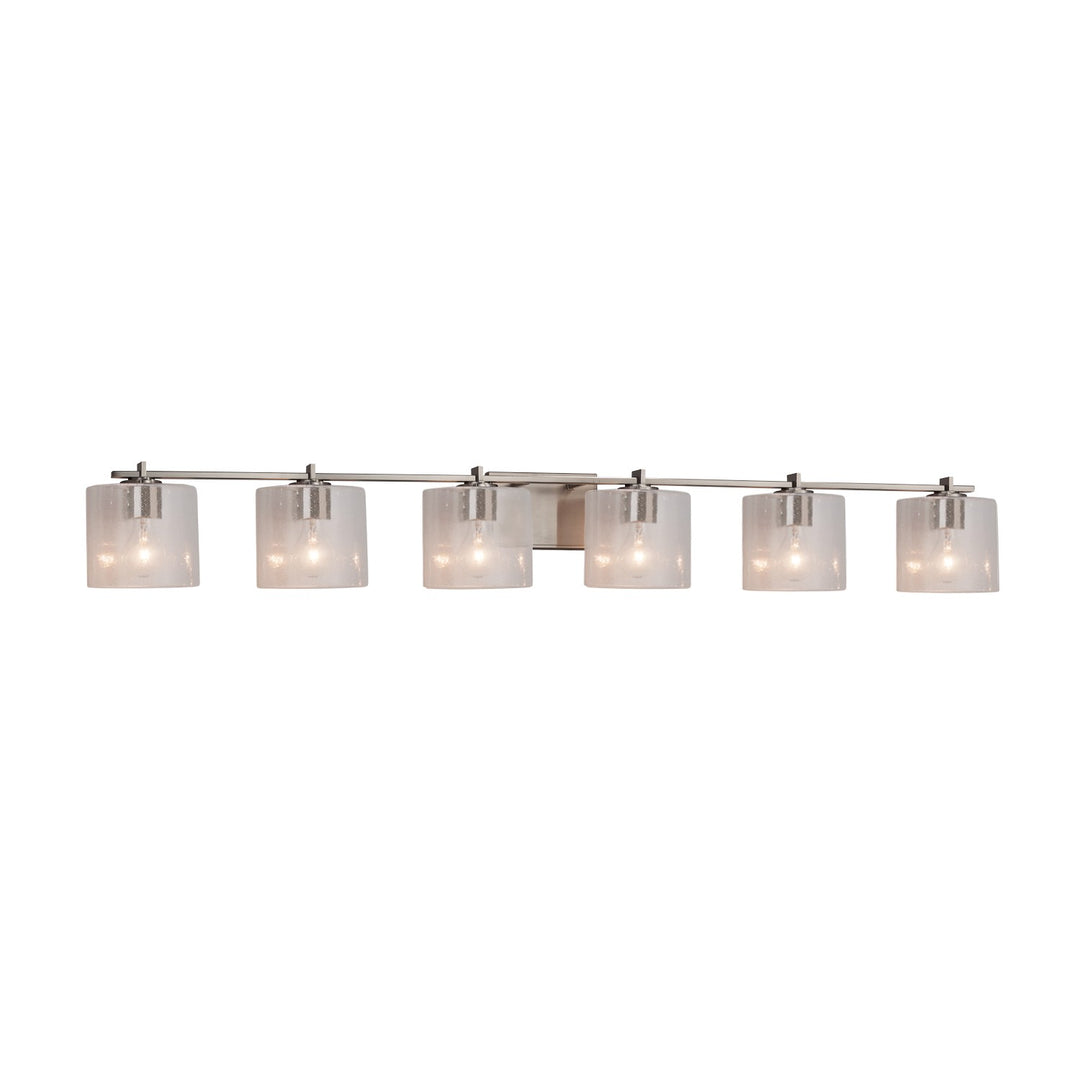 Justice Designs - FSN-8446-30-SEED-NCKL-LED6-4200 - LED Bath Bar - Fusion - Brushed Nickel