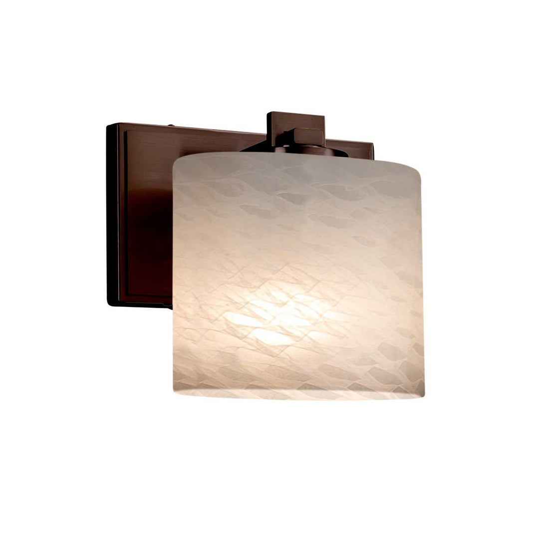Fusion LED Wall Sconce in Dark Bronze Justice Designs