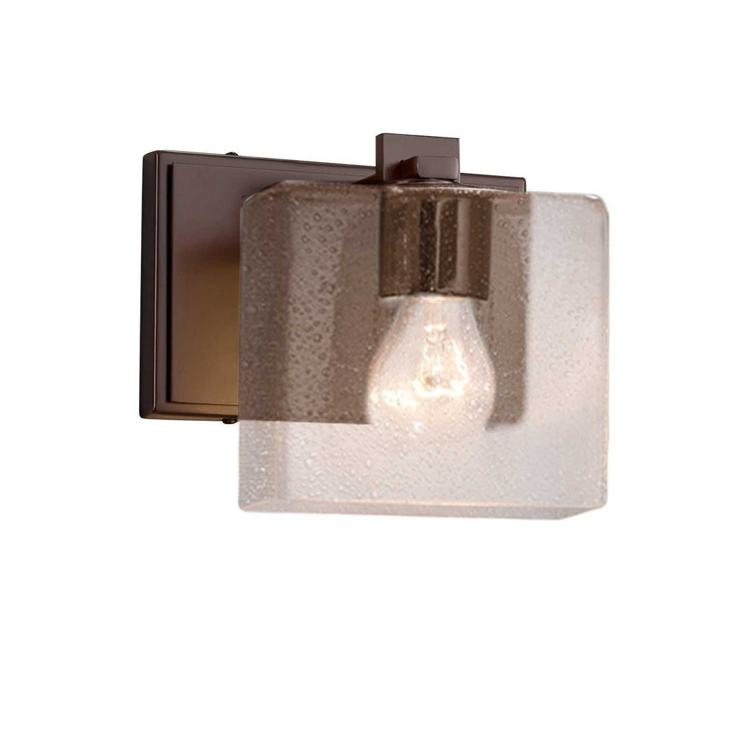 Fusion LED Wall Sconce in Dark Bronze Justice Designs