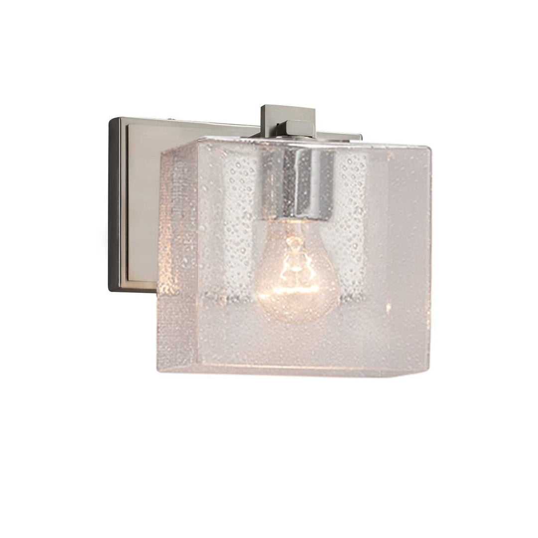 Fusion LED Wall Sconce in Brushed Nickel Justice Designs