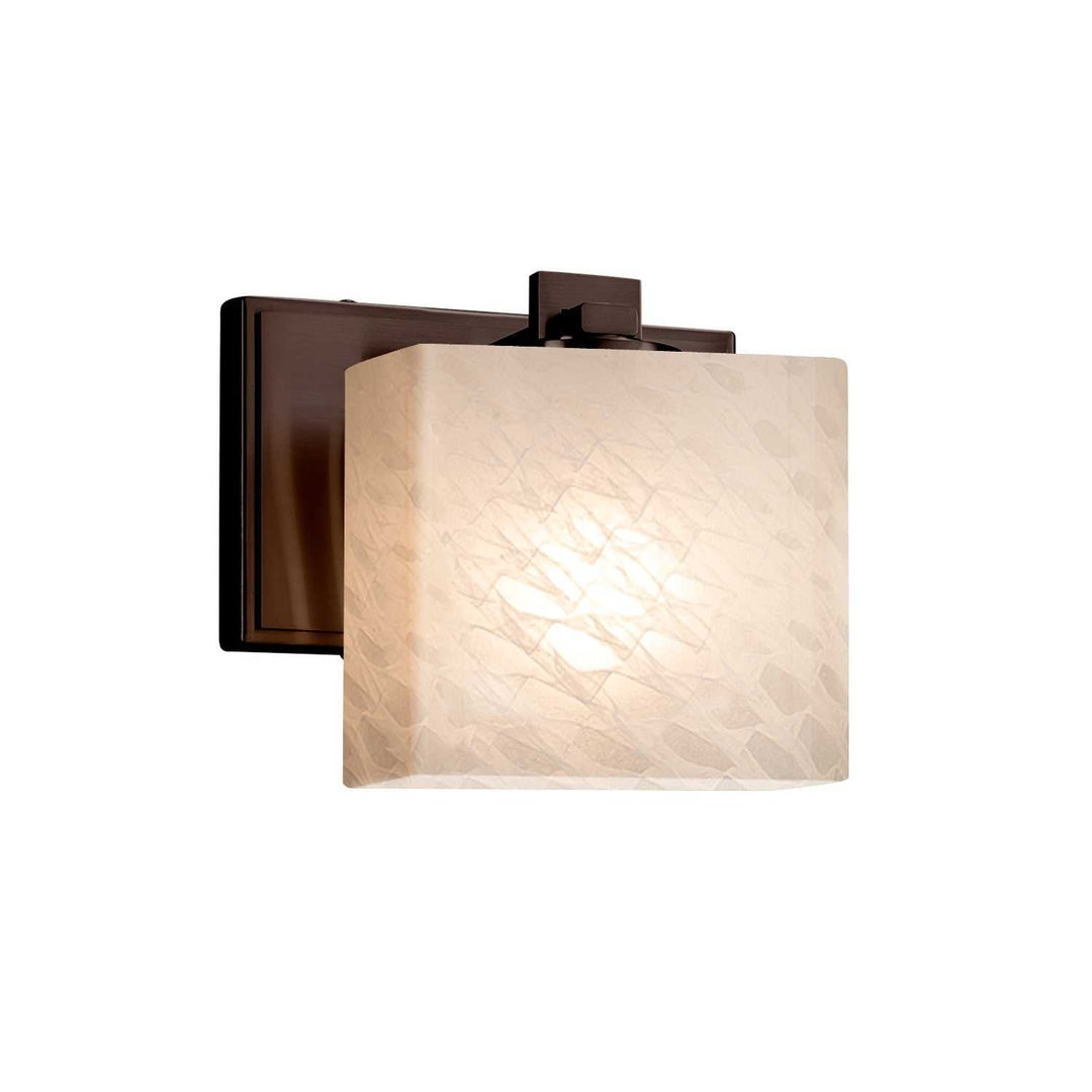 Fusion LED Wall Sconce in Dark Bronze Justice Designs