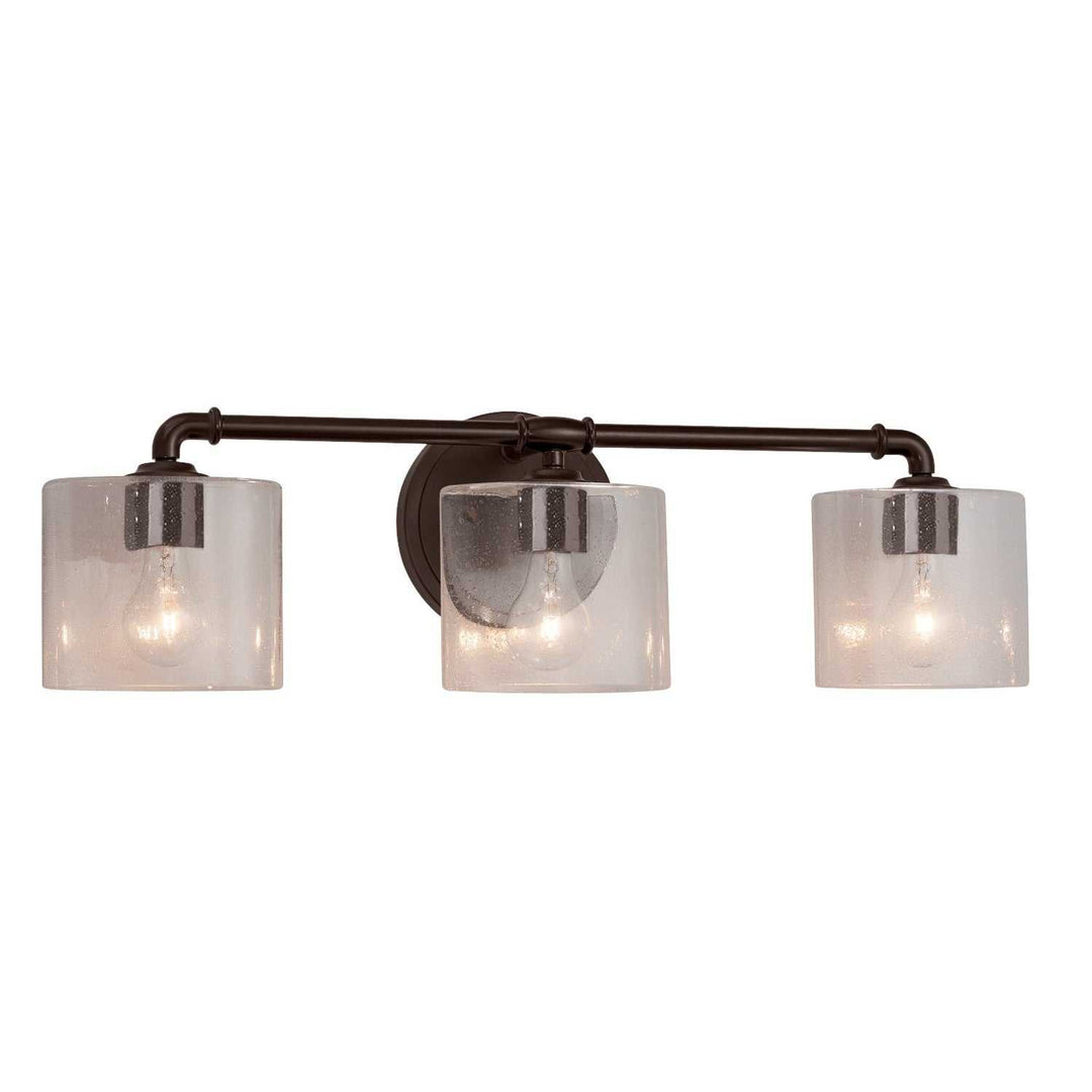 Fusion LED Bath Bar in Dark Bronze Justice Designs