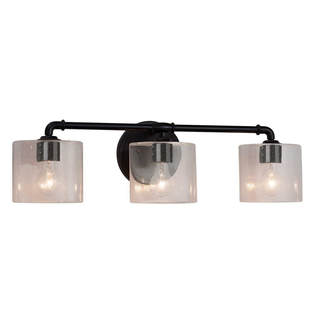 Fusion LED Bath Bar in Matte Black Justice Designs