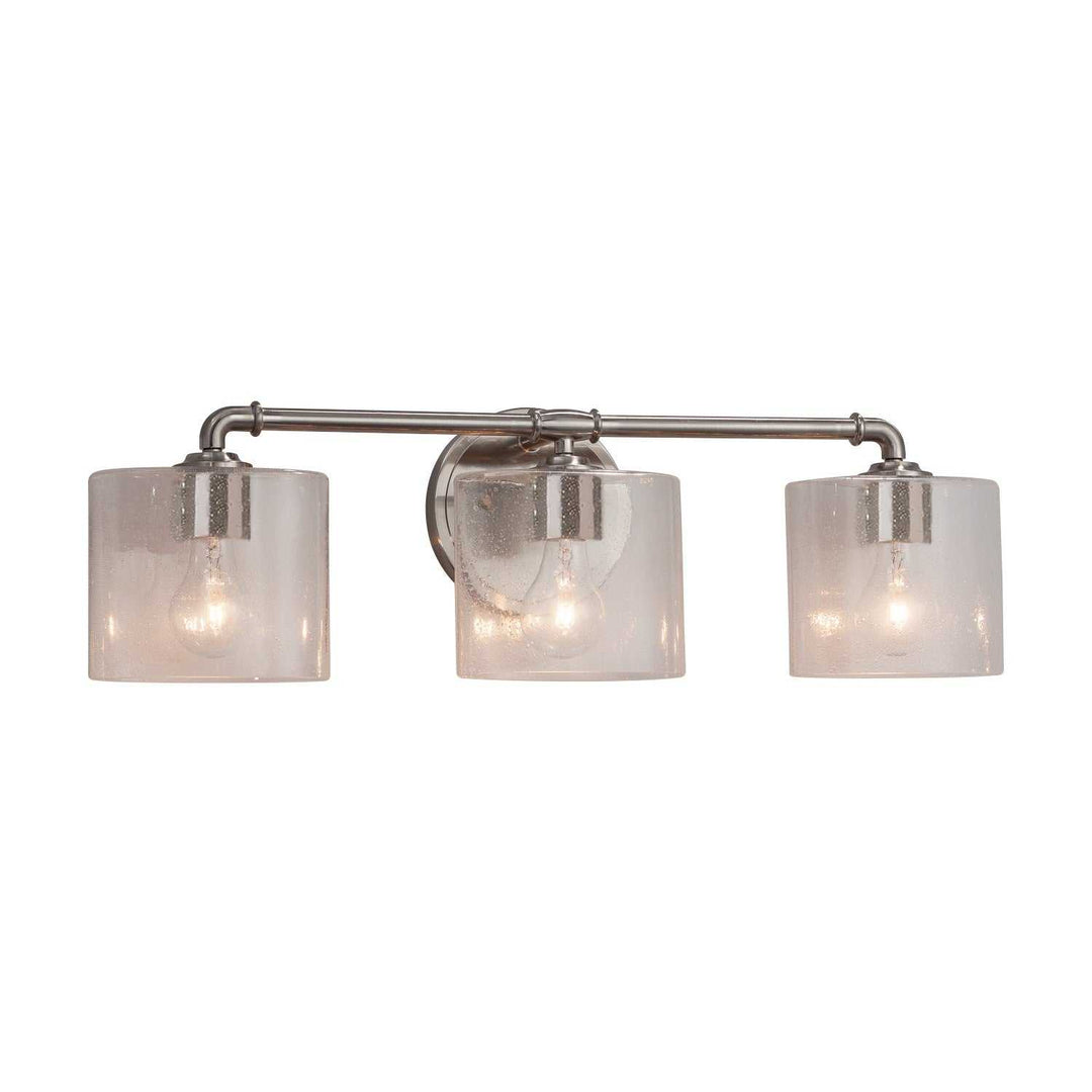 Fusion LED Bath Bar in Brushed Nickel Justice Designs