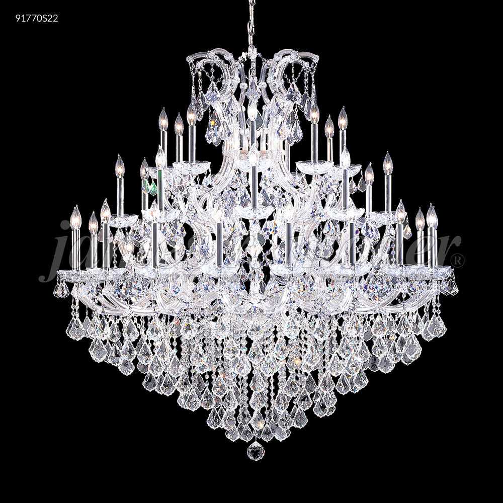 Maria Theresa Grand 37 Light Chandelier in Silver James R. Moder Canada