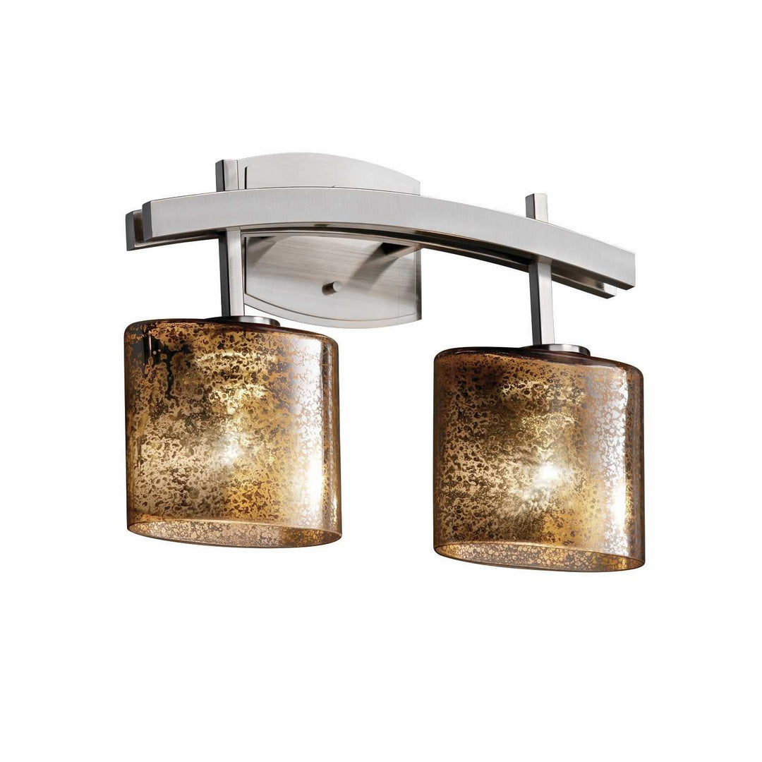 Fusion LED Bath Bar in Brushed Nickel Justice Designs