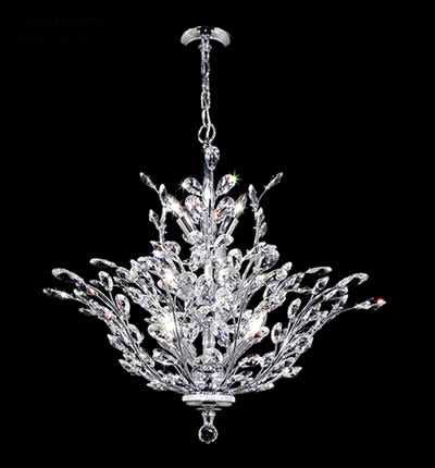 Florale 13 Light Chandelier in Silver James R. Moder Canada