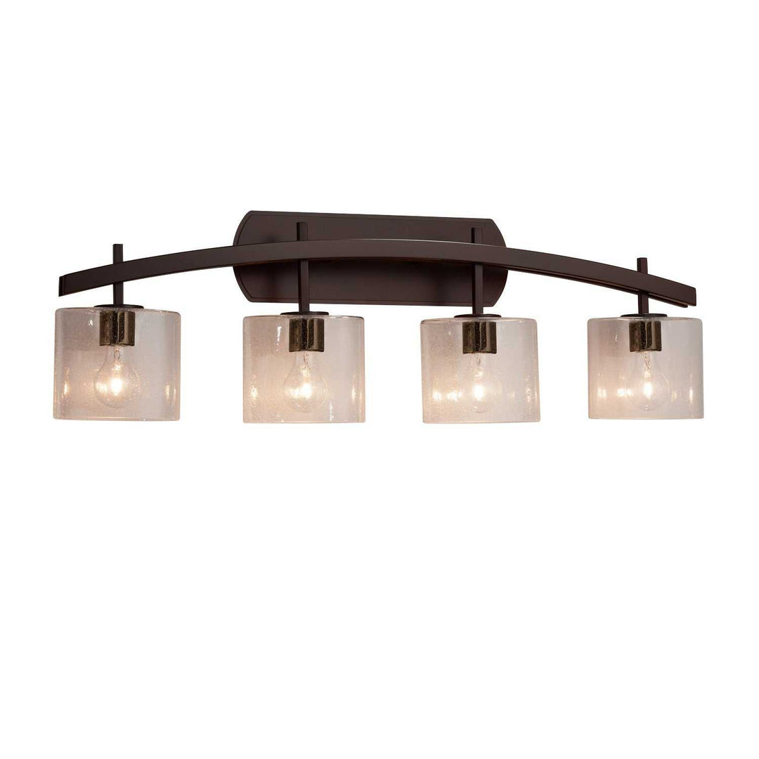 Fusion LED Bath Bar in Dark Bronze Justice Designs