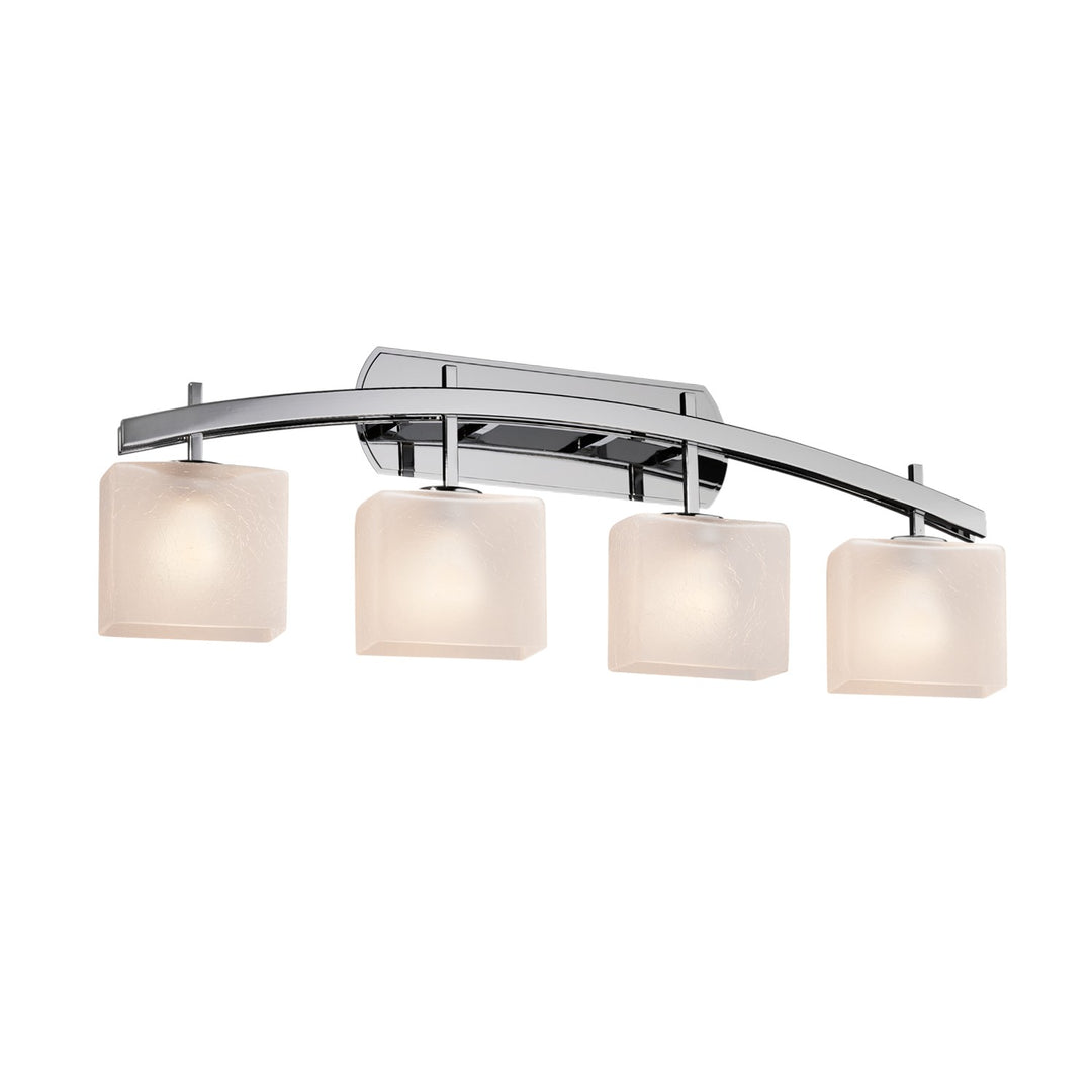 Justice Designs - FSN-8594-55-FRCR-CROM-LED4-2800 - LED Bath Bar - Fusion - Polished Chrome