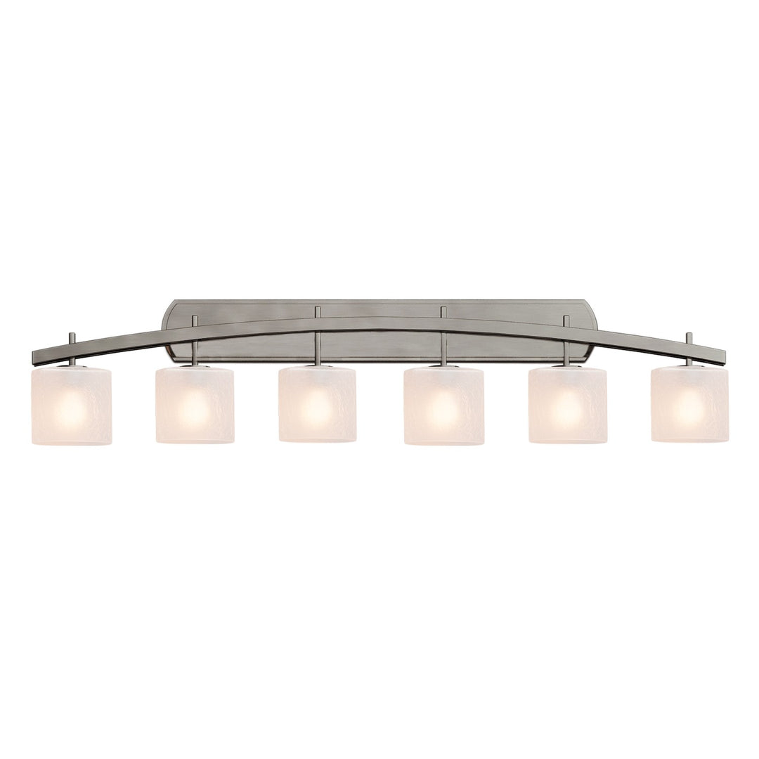 Justice Designs - FSN-8596-30-FRCR-NCKL-LED6-4200 - LED Bath Bar - Fusion - Brushed Nickel