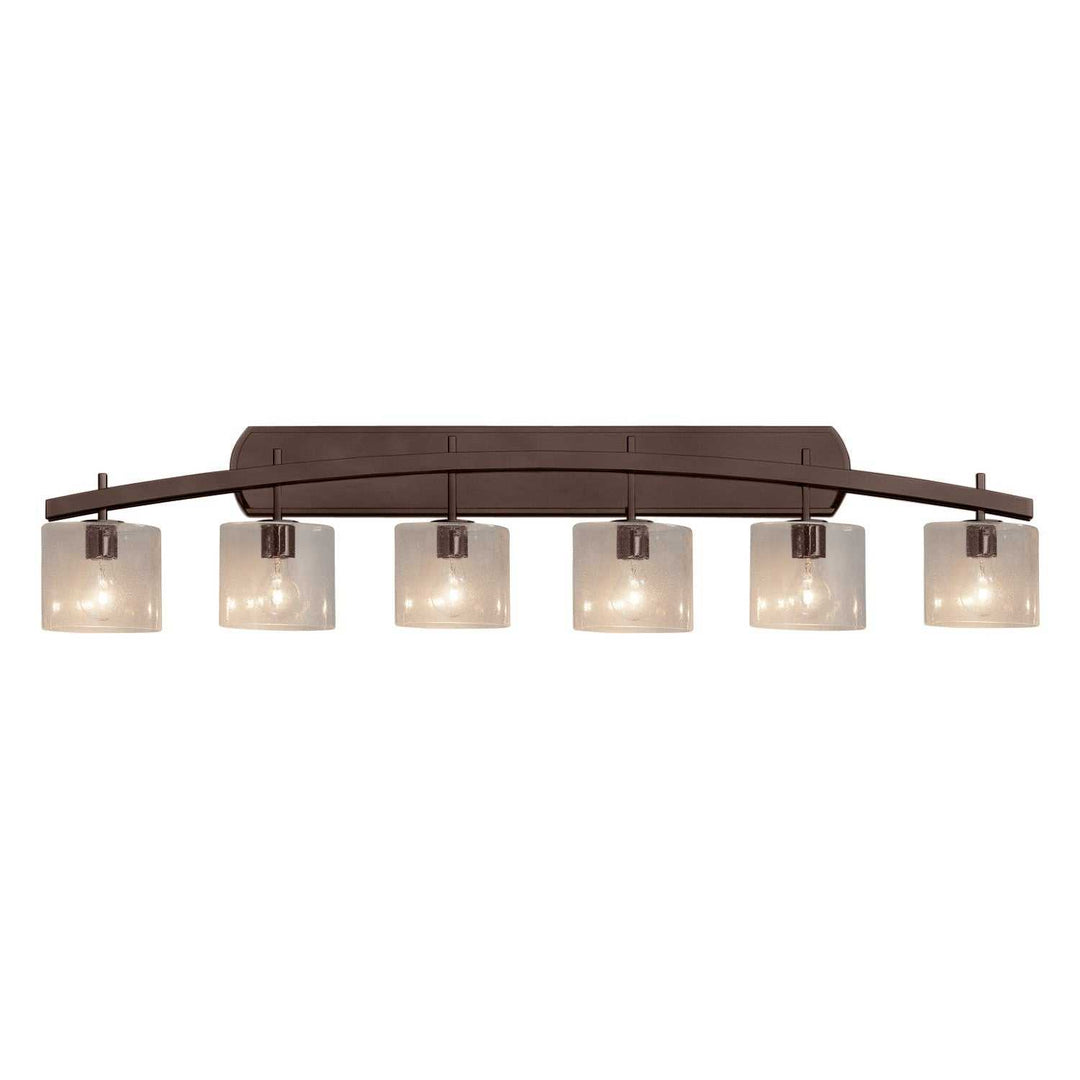 Fusion LED Bath Bar in Dark Bronze Justice Designs