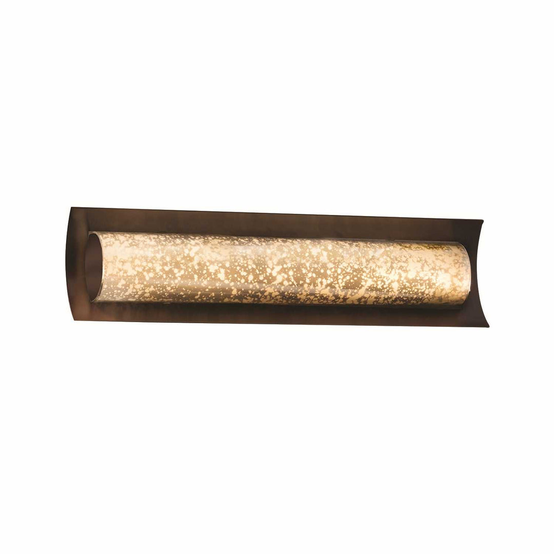 Fusion LED Linear Bath Bar in Dark Bronze Justice Designs