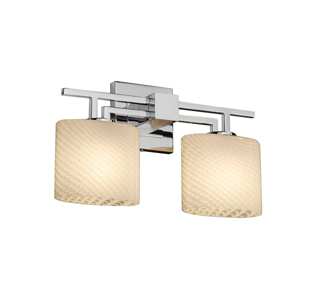 Fusion LED Bath Bar in Polished Chrome Justice Designs