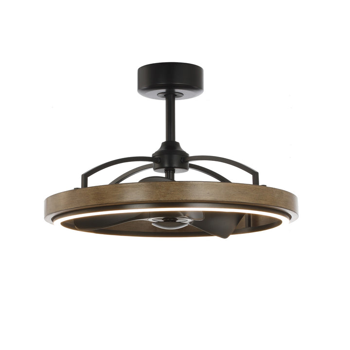 Maxim - 63001DWBK - LED Fandelight - Teton - Driftwood / Black