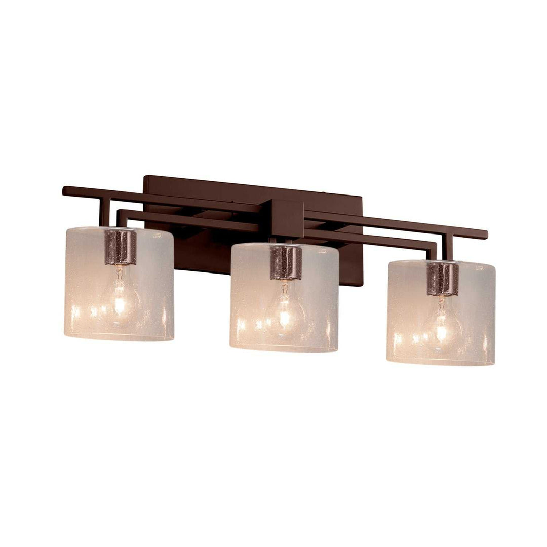 Fusion LED Bath Bar in Dark Bronze Justice Designs