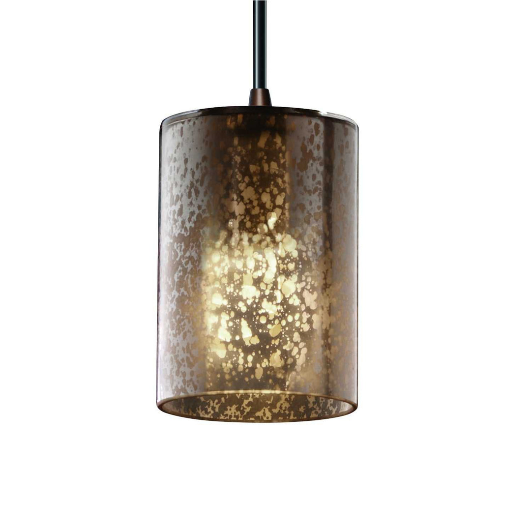 Fusion LED Pendant in Dark Bronze Justice Designs