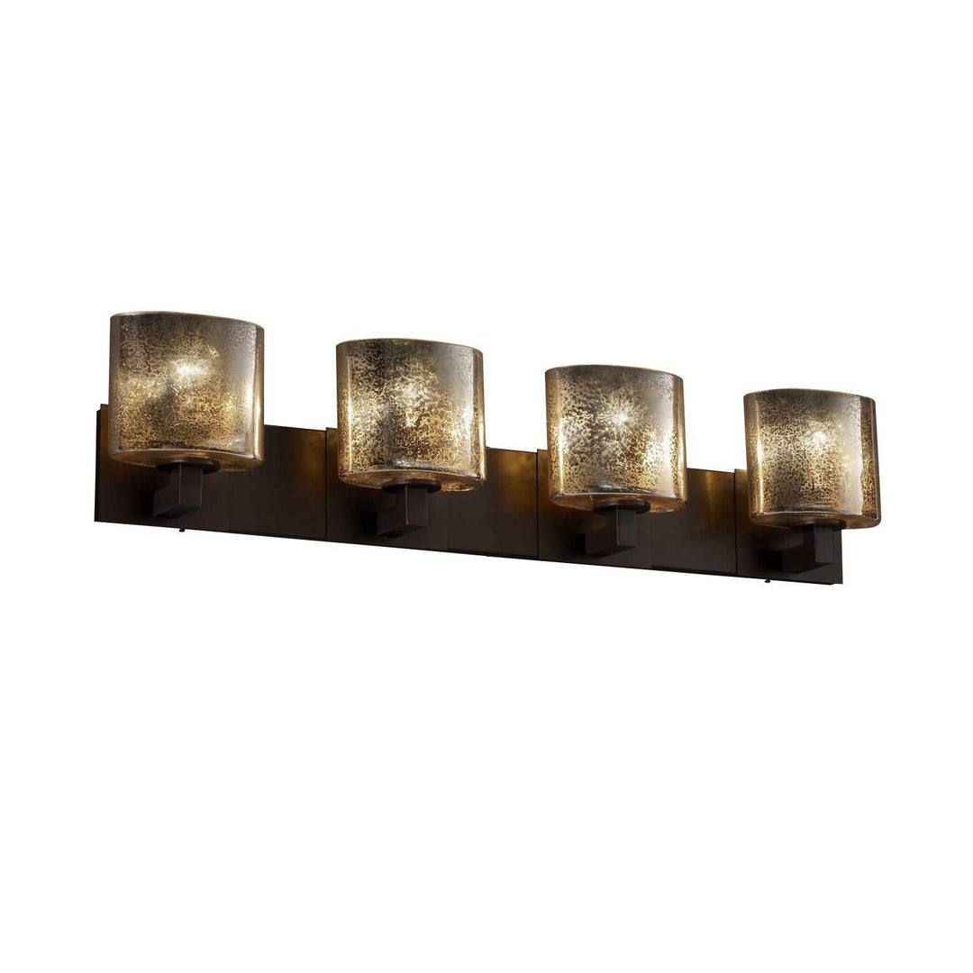 Fusion LED Bath Bar in Dark Bronze Justice Designs
