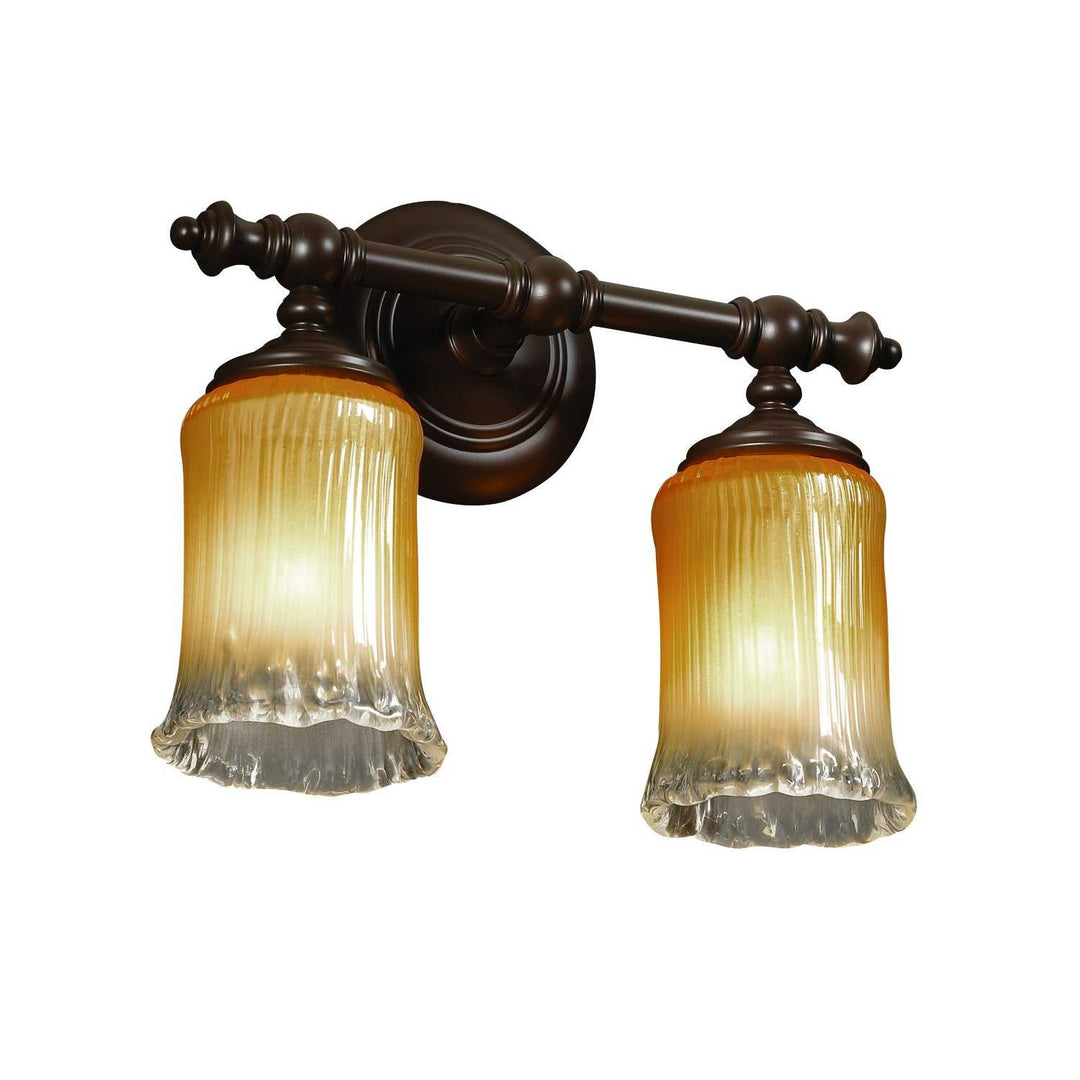 Veneto Luce LED Bath Bar in Dark Bronze Justice Designs