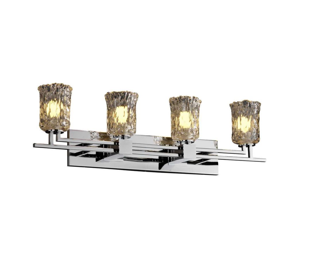 Veneto Luce LED Bath Bar in Polished Chrome Justice Designs