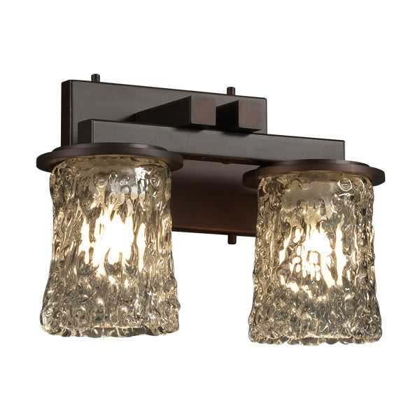 Veneto Luce LED Bath Bar in Dark Bronze Justice Designs