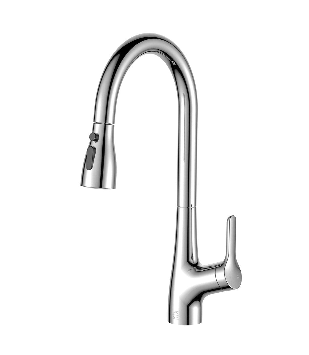 Andrea Kitchen Faucet in Brushed Nickel - available from The Lighting Shoppe, trusted by Canadian homeowners