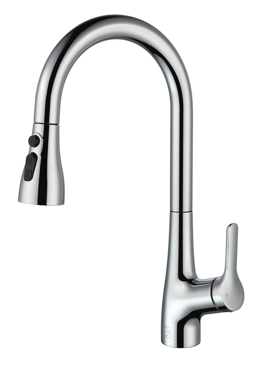 Andrea Kitchen Faucet in Chrome - available from The Lighting Shoppe, trusted by Canadian homeowners