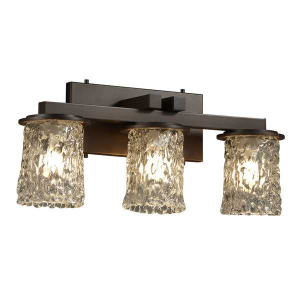 Veneto Luce LED Bath Bar in Dark Bronze Justice Designs