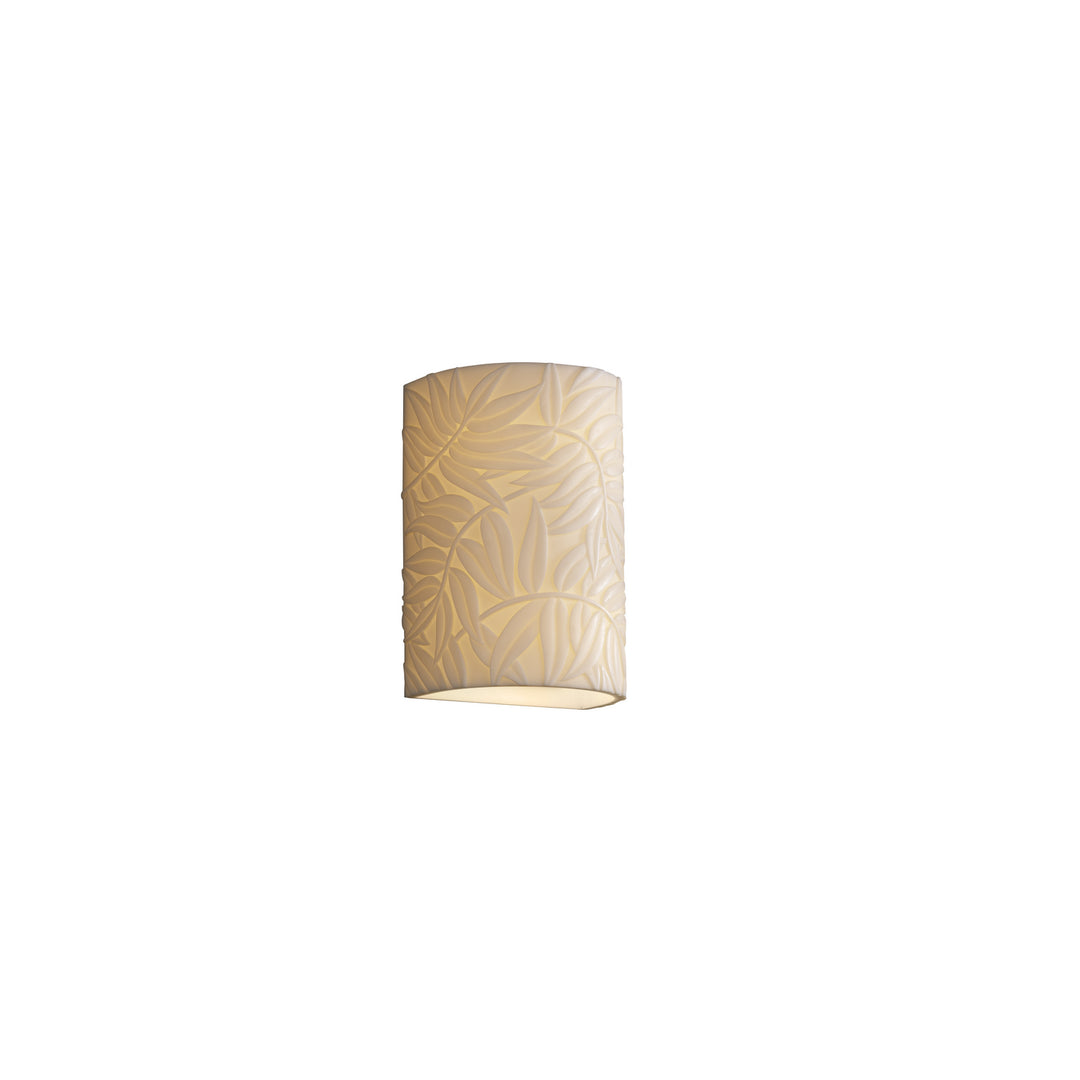 Justice Designs - PNA-0945W-BMBO-LED1-1000 - LED Outdoor Wall Sconce - Porcelina