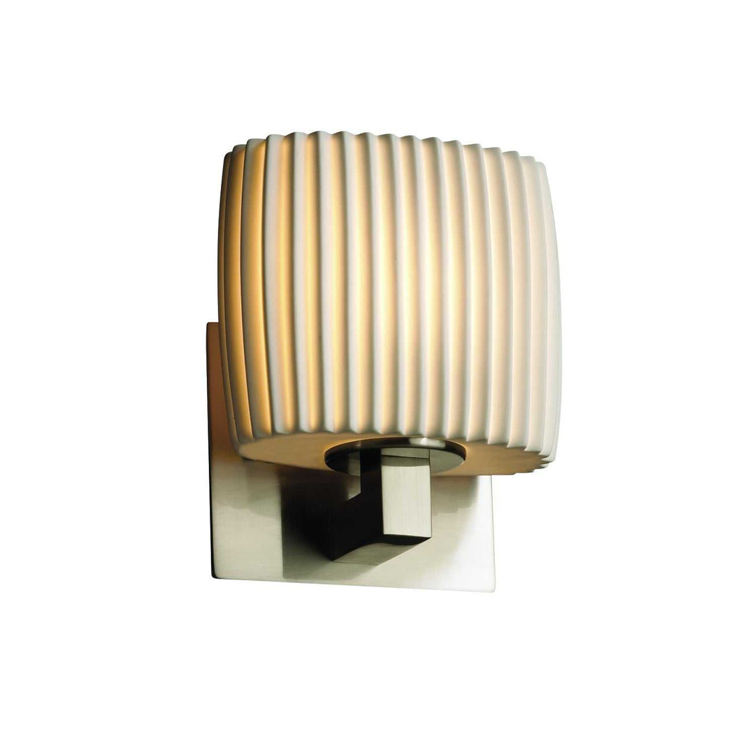Limoges LED Wall Sconce in Brushed Nickel Justice Designs