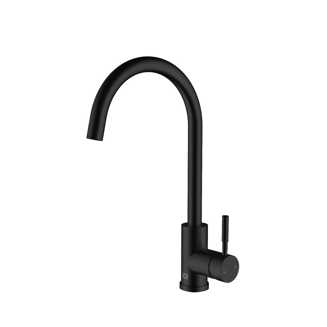 Finn Kitchen Faucet in Matte Black - available from The Lighting Shoppe, trusted by Canadian homeowners
