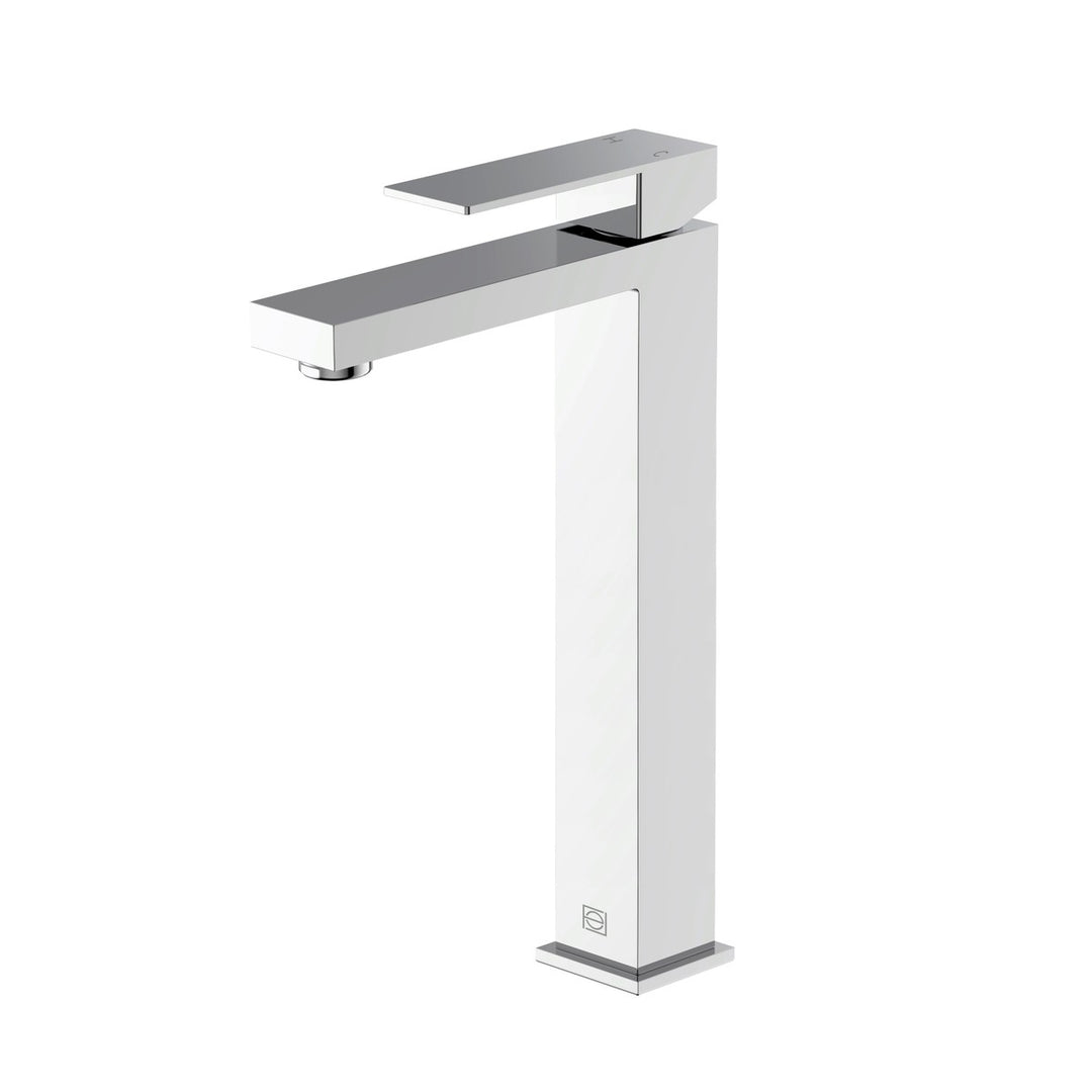 Jakob Single Handle Bathroom Faucet in Chrome - available from The Lighting Shoppe, trusted by Canadian homeowners