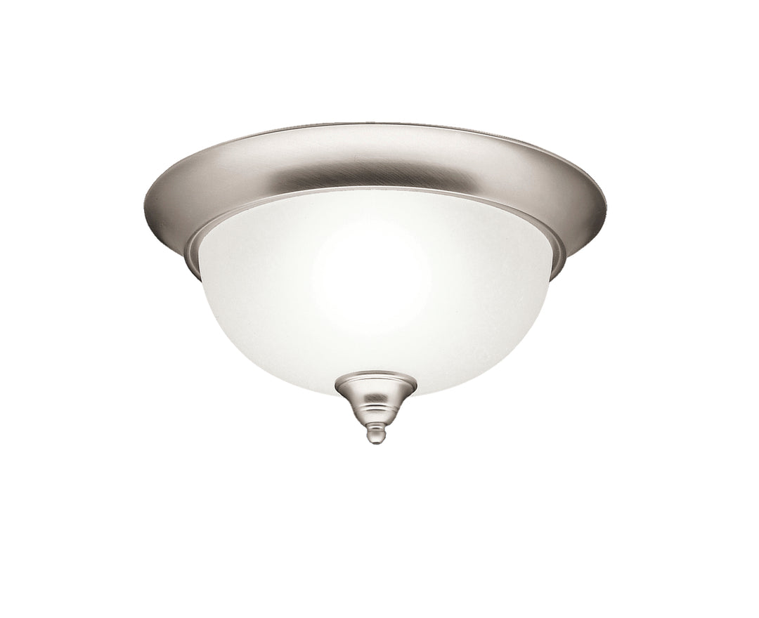 Kichler Canada - 8064NI - Two Light Flush Mount - Dover - Brushed Nickel