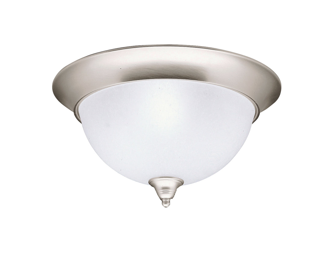 Kichler Canada - 8065NI - Three Light Flush Mount - Dover - Brushed Nickel
