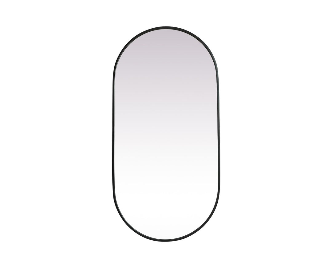 Elegant Lighting - MR2A2448BLK - Mirror - Asha - Black