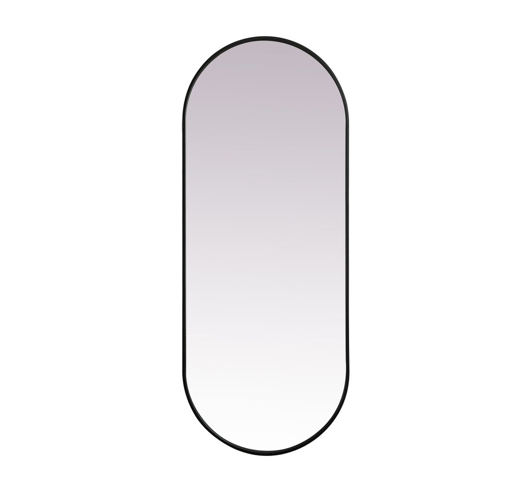 Elegant Lighting - MR2A2460BLK - Mirror - Asha - Black
