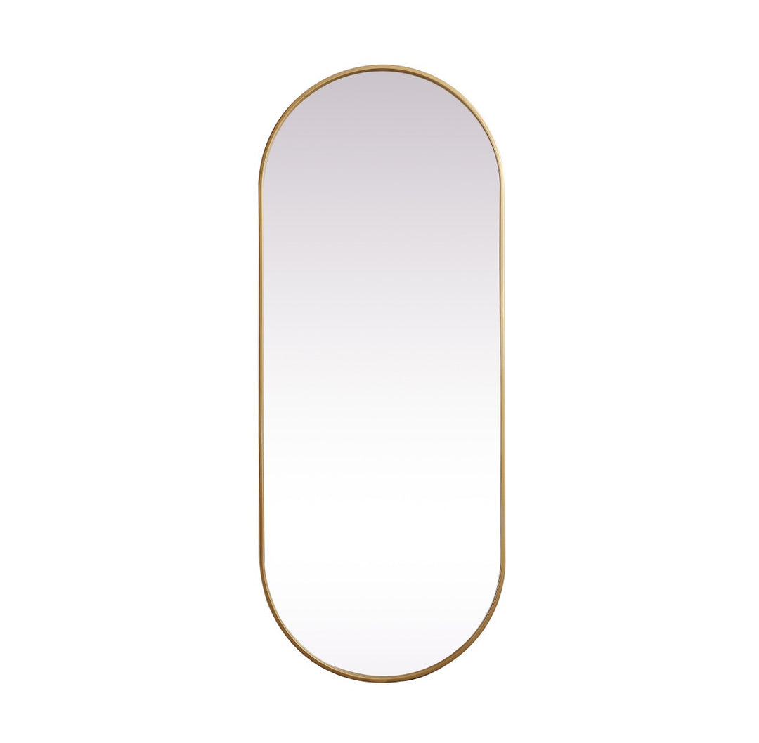 Elegant Lighting - MR2A2460BRS - Mirror - Asha - Brass