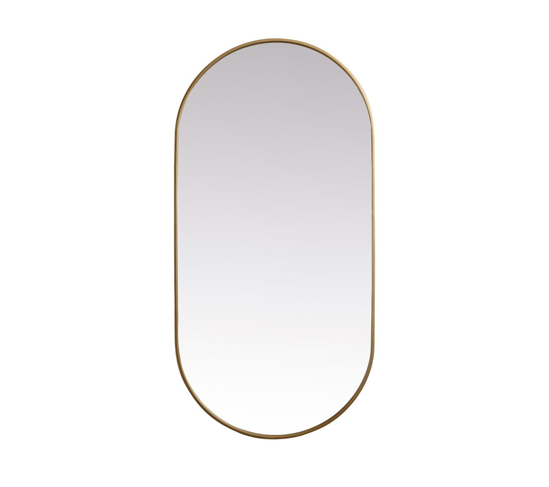 Elegant Lighting - MR2A3060BRS - Mirror - Asha - Brass