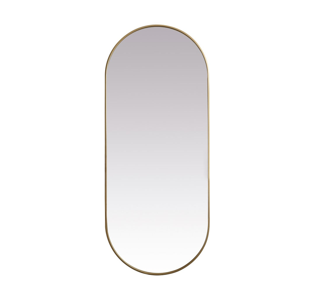 Elegant Lighting - MR2A3072BRS - Mirror - Asha - Brass