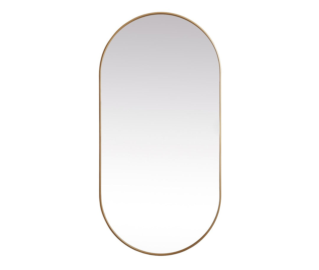 Elegant Lighting - MR2A3672BRS - Mirror - Asha - Brass