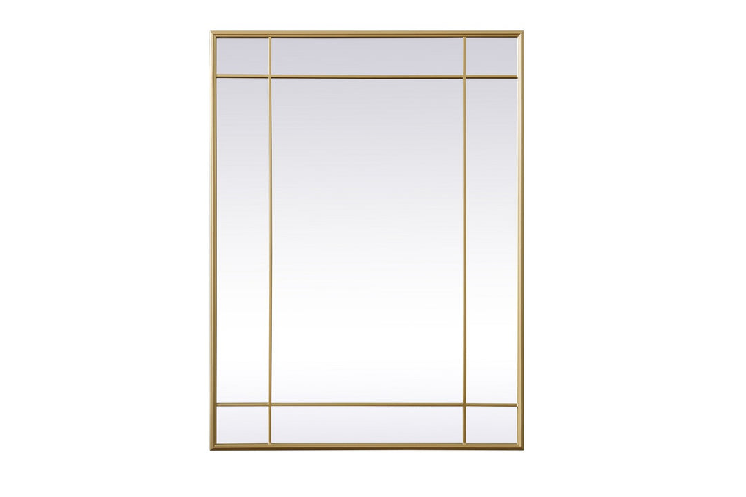 Elegant Lighting - MR3A3040BRA - Mirror - Viola - Brass