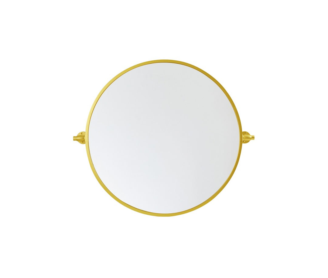 Everly Mirror in gold - available from The Lighting Shoppe, trusted by Canadian homeowners
