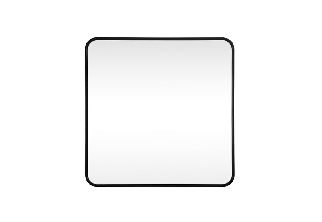 Elegant Lighting - MR803030BK - Mirror - Evermore - Black