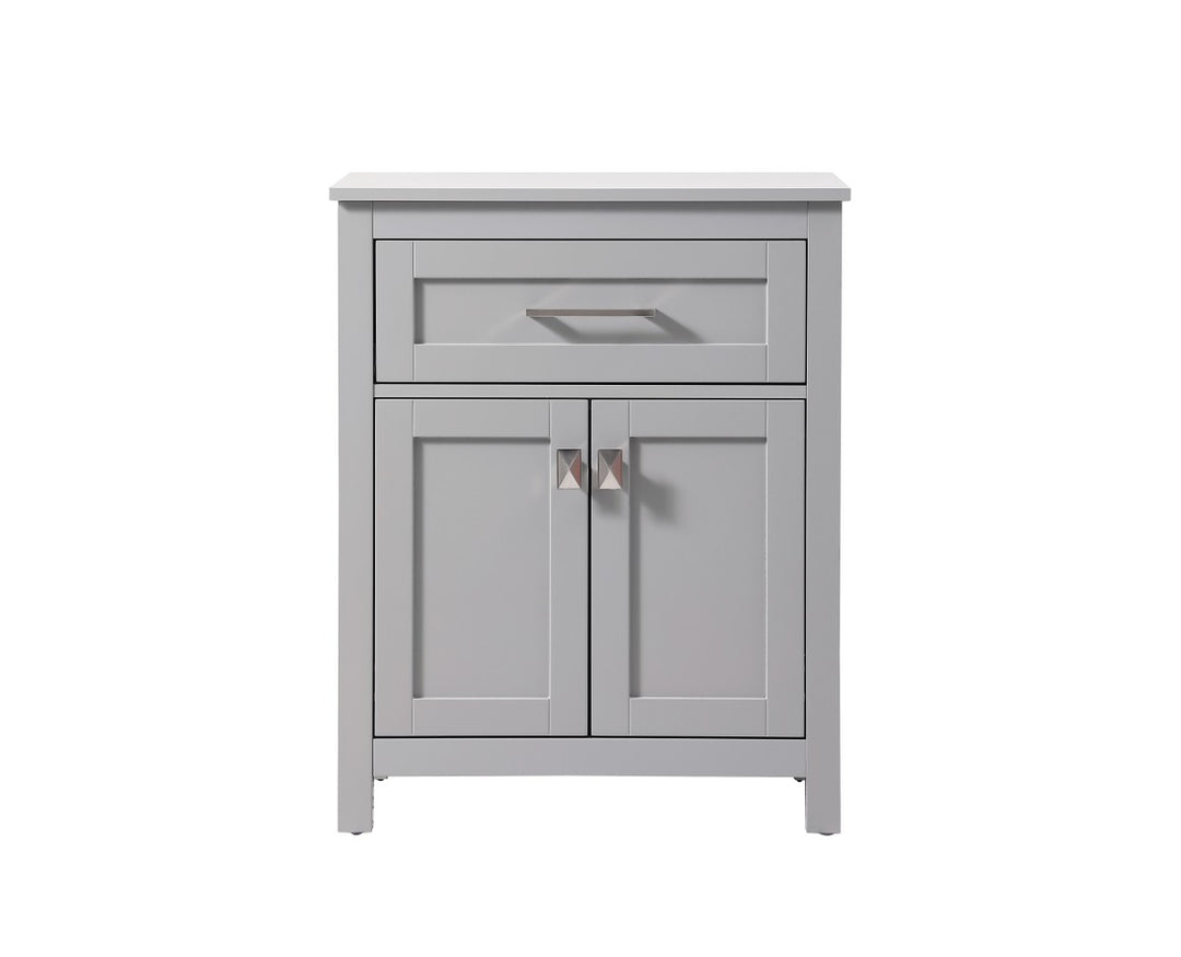 Elegant Lighting - SC012430GR - Bathroom Storage Freestanding Cabinet - Adian - Grey