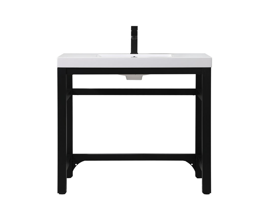 Elegant Lighting - VF14536BK - Bathroom Vanity - Raya - Black