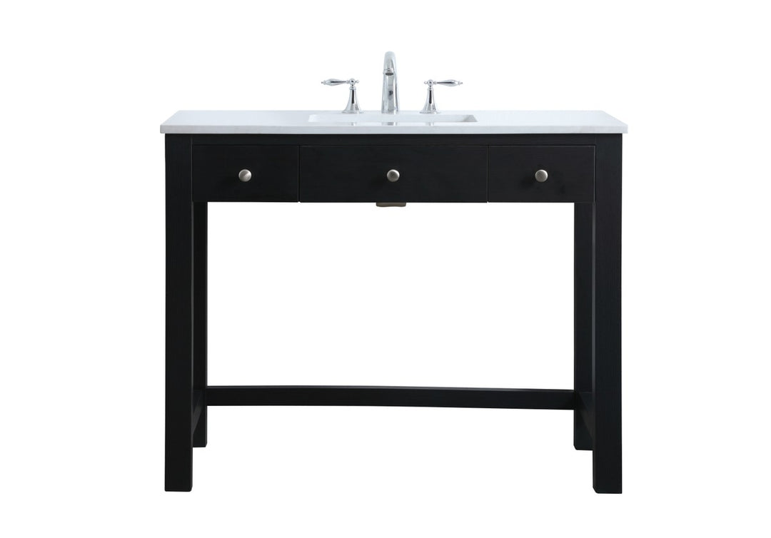 Elegant Lighting - VF14842MBK - Bathroom Vanity - Hudson - Black