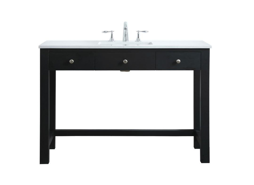 Elegant Lighting - VF14848MBK - Bathroom Vanity - Hudson - Black