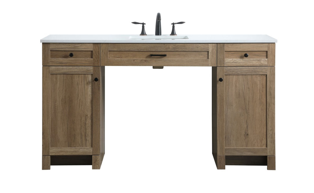 Elegant Lighting - VF14960NT - Bathroom Vanity - Cooper - Natural Oak