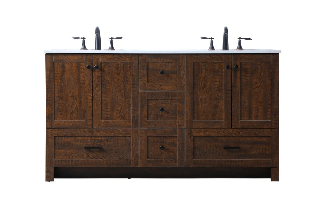 Elegant Lighting - VF2860DEX - Double Bathroom Vanity - Soma - Expresso