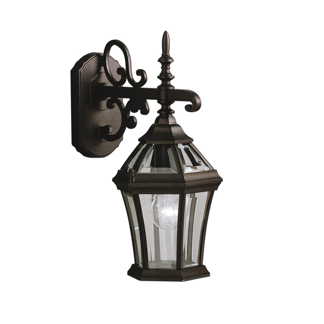 Kichler Canada - 9789BK - One Light Outdoor Wall Mount - Townhouse - Black