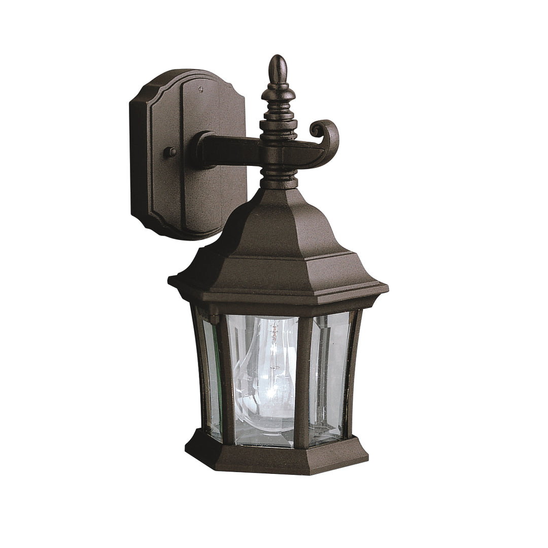 Kichler Canada - 9788BK - One Light Outdoor Wall Mount - Townhouse - Black